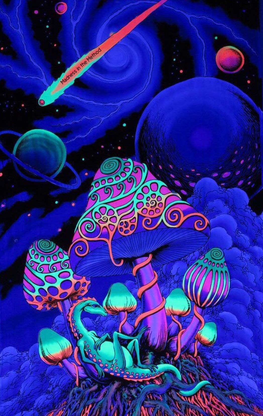 Mushroom Trippy Wallpapers Wallpaper Cave