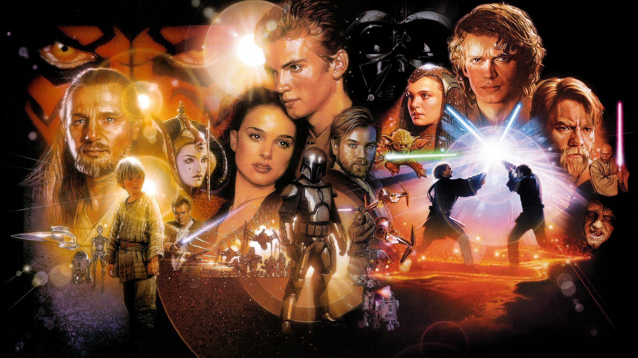 Star Wars Prequel Trilogy Characters Wallpapers Wallpaper Cave