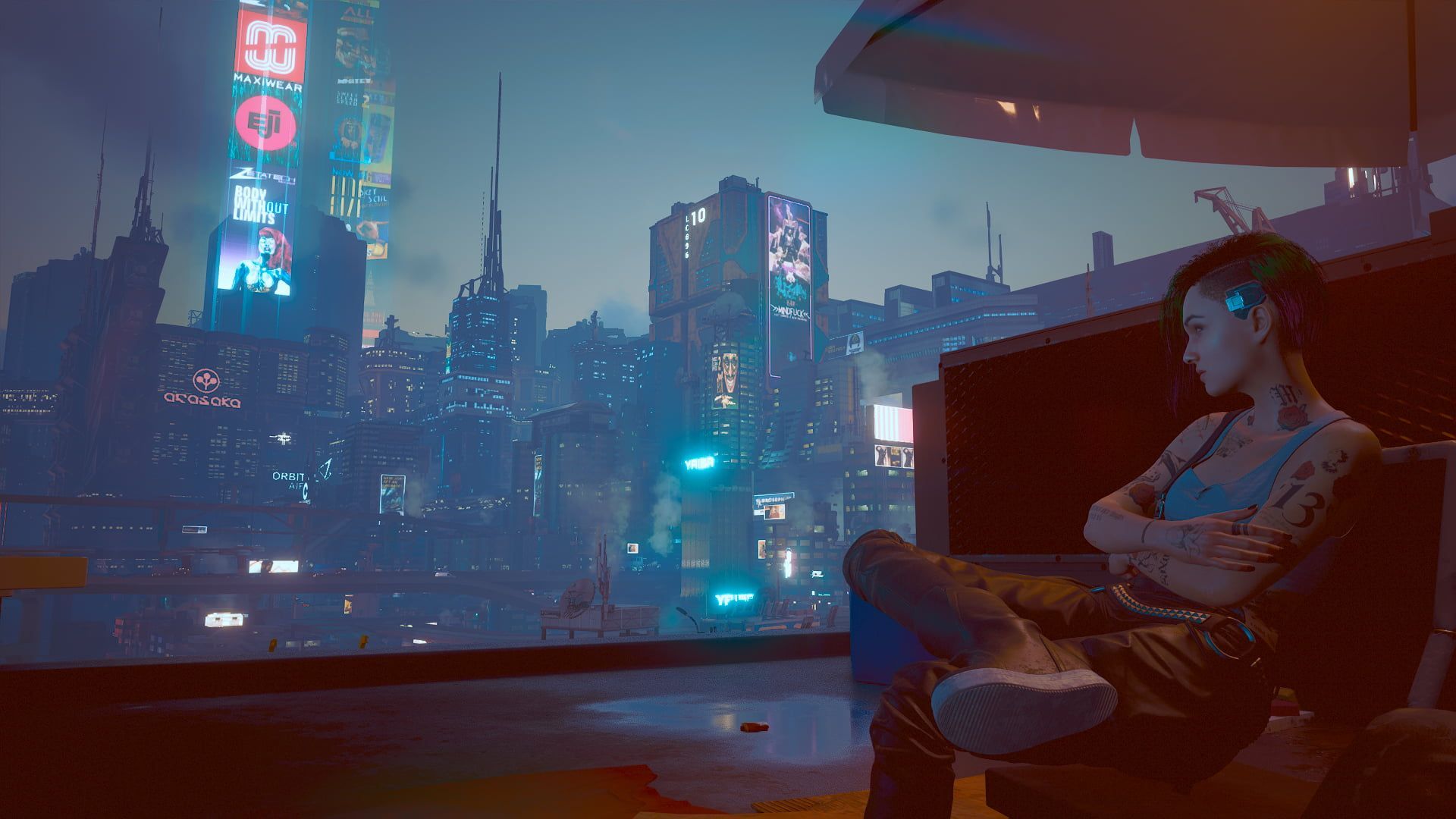 Cyberpunk Judy Wallpaper Desktop