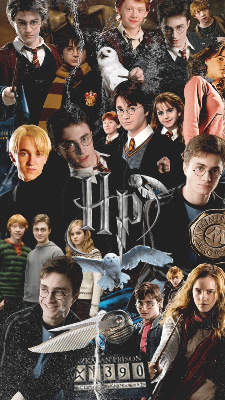 Harry Potter Collage Wallpapers Wallpaper Cave