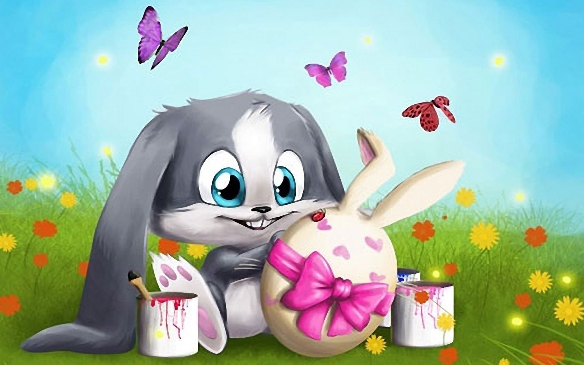 Aesthetic Easter Bunny Wallpapers Wallpaper Cave