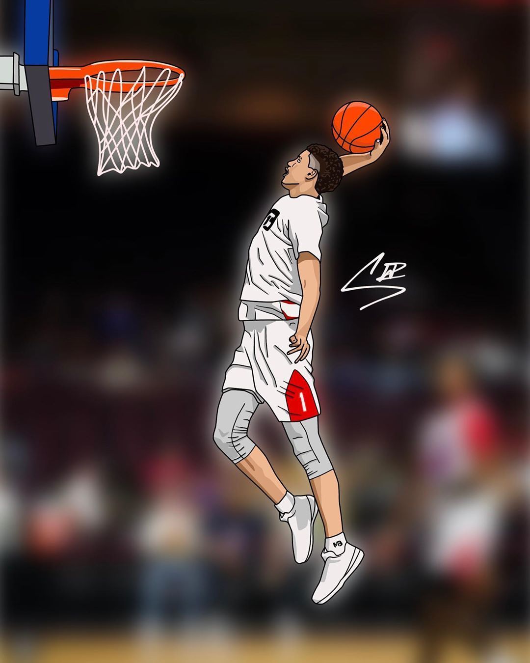 Lamelo Ball Cartoon Wallpapers Wallpaper Cave