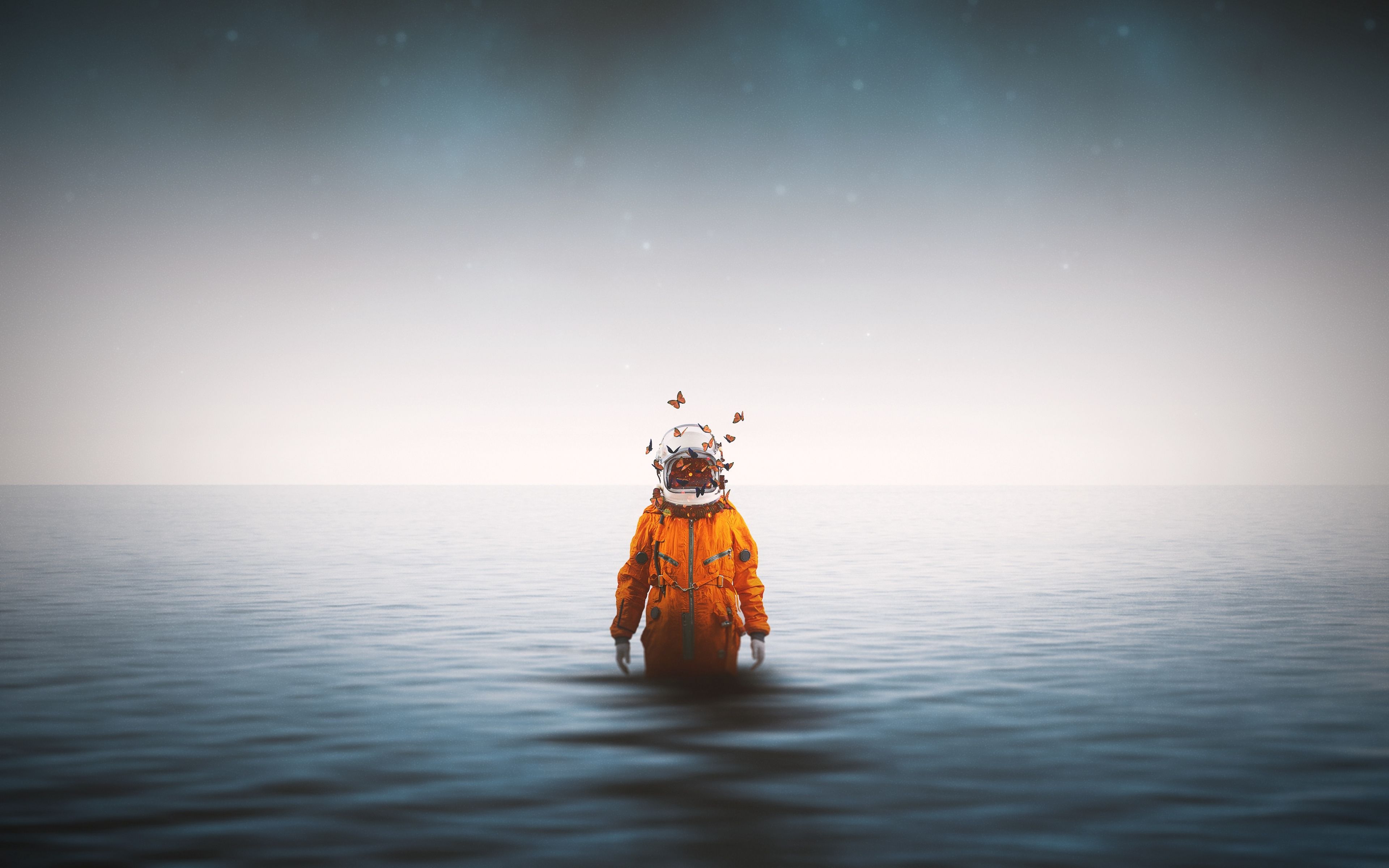 Astronaut In The Ocean Live Wallpaper For Pc Astronaut Surfer