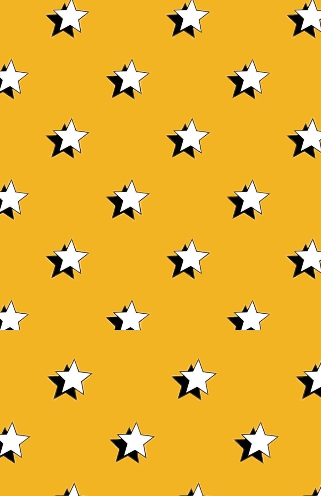 Yellow Stars Wallpapers Wallpaper Cave