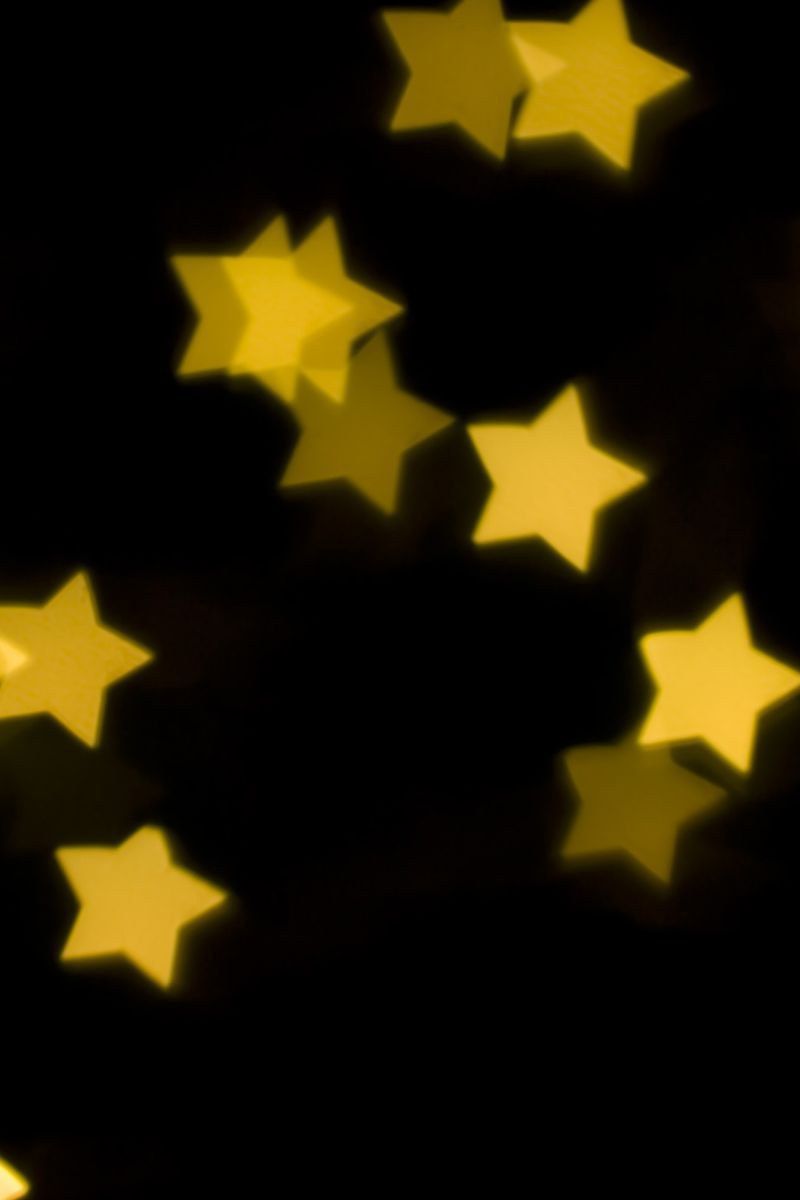 Yellow Stars Wallpapers Wallpaper Cave
