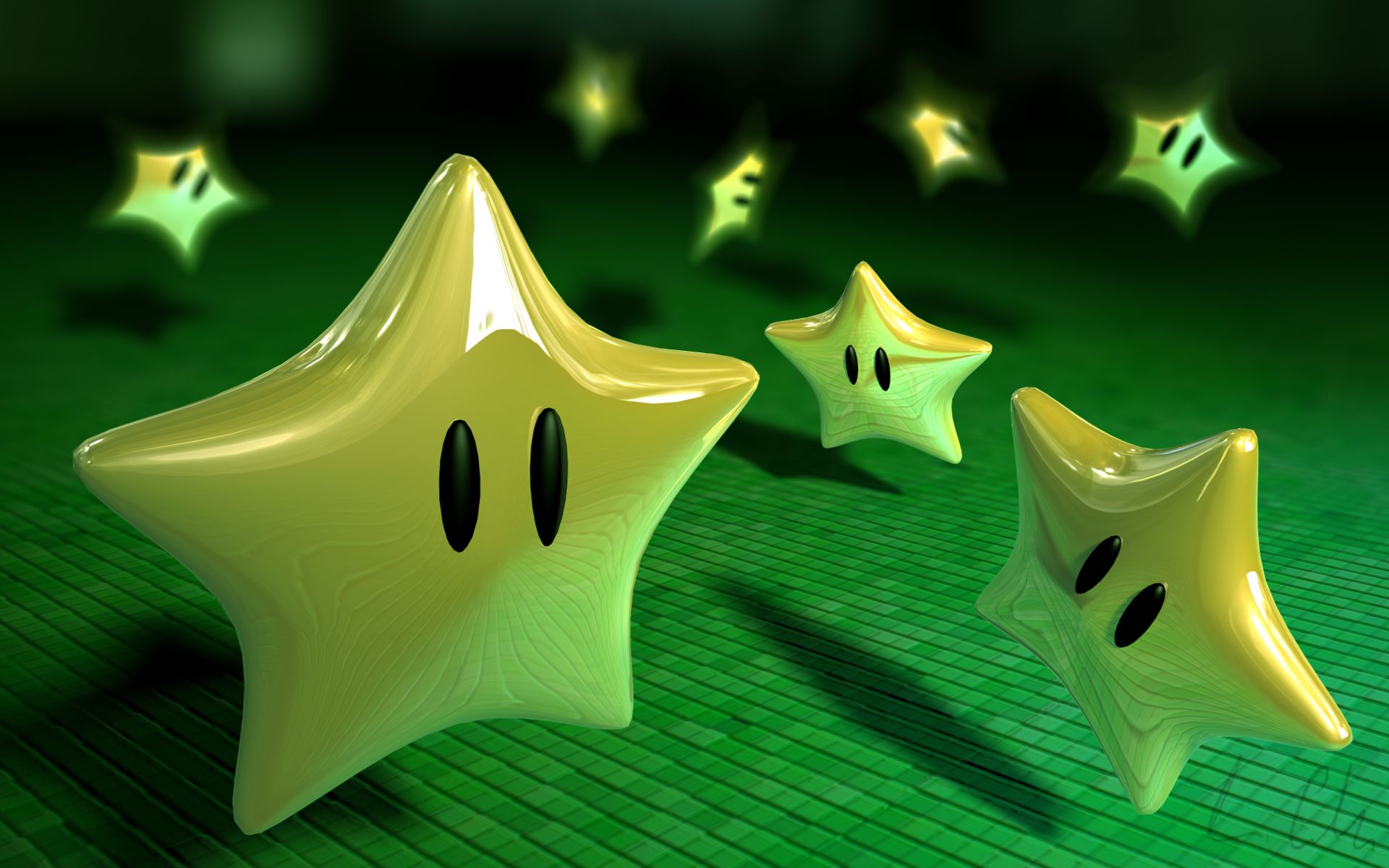 Yellow Stars Wallpapers Wallpaper Cave