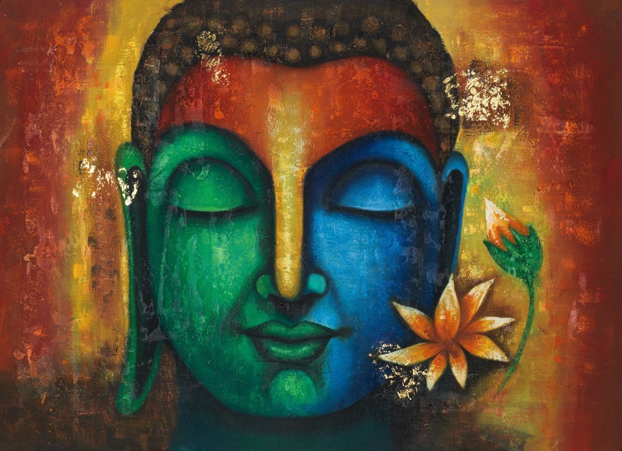 Buddha Paintings Wallpapers Wallpaper Cave