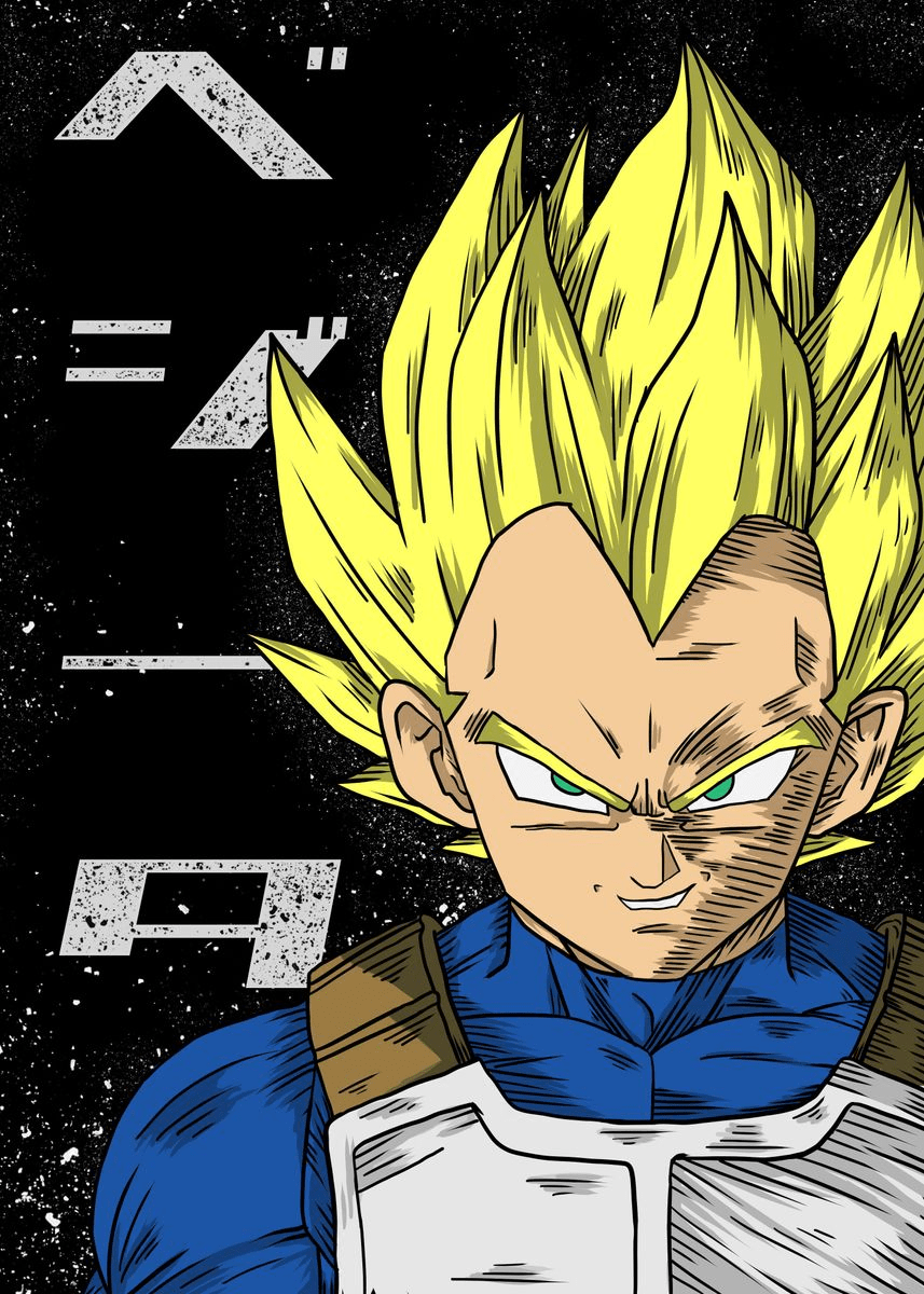 Vegeta Aesthetic Wallpapers Wallpaper Cave