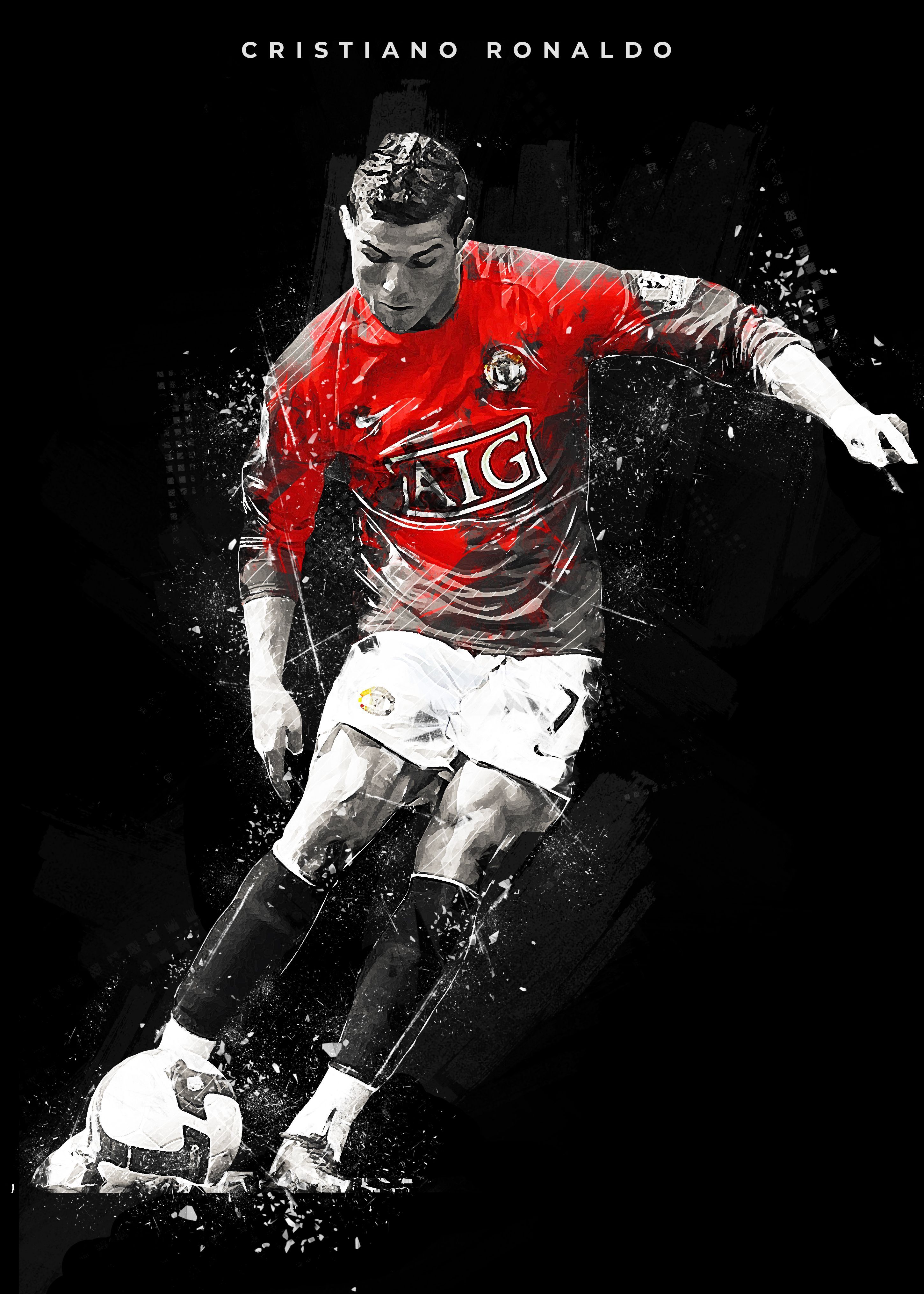 Ronaldo Manchester United Wallpapers Wallpaper Cave
