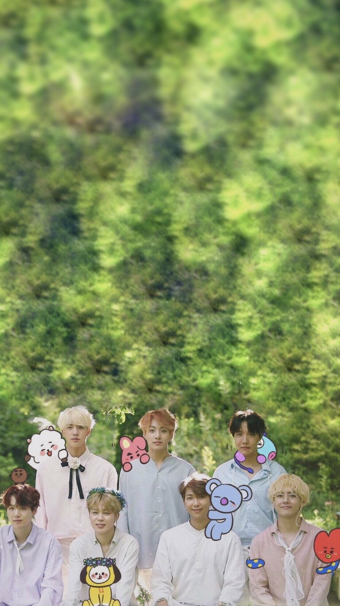 BTS Green Wallpapers Wallpaper Cave