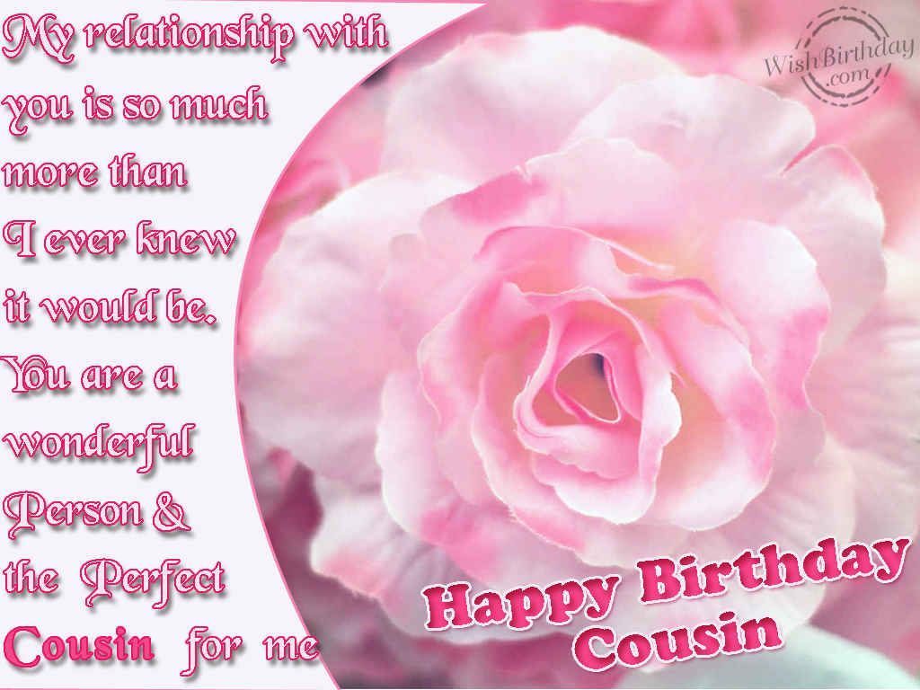 Girl Cousin Birthday Quotes