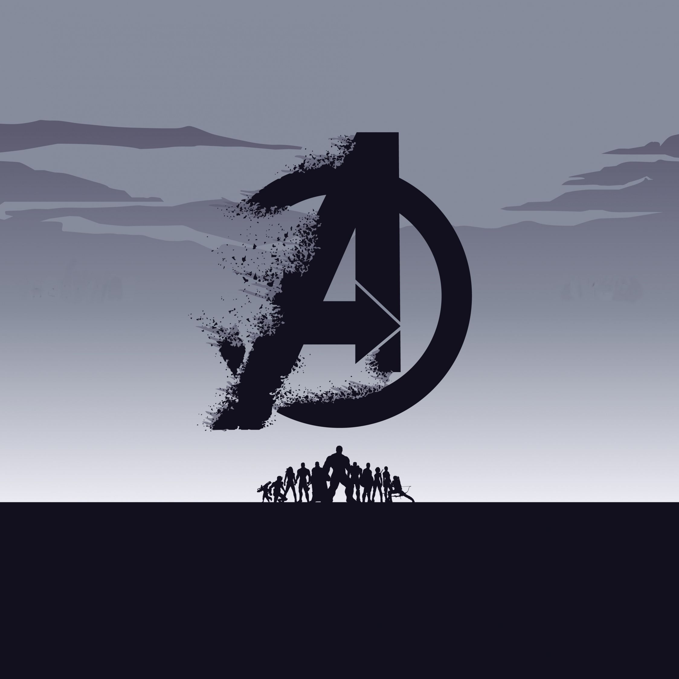 Avengers Logo 4k Wallpapers Wallpaper Cave