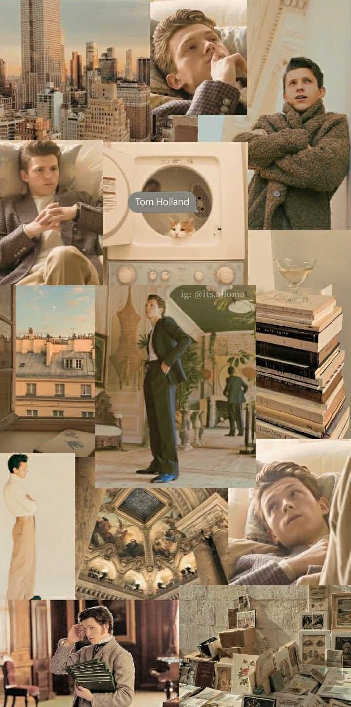 Tom Holland Collage Wallpapers Wallpaper Cave