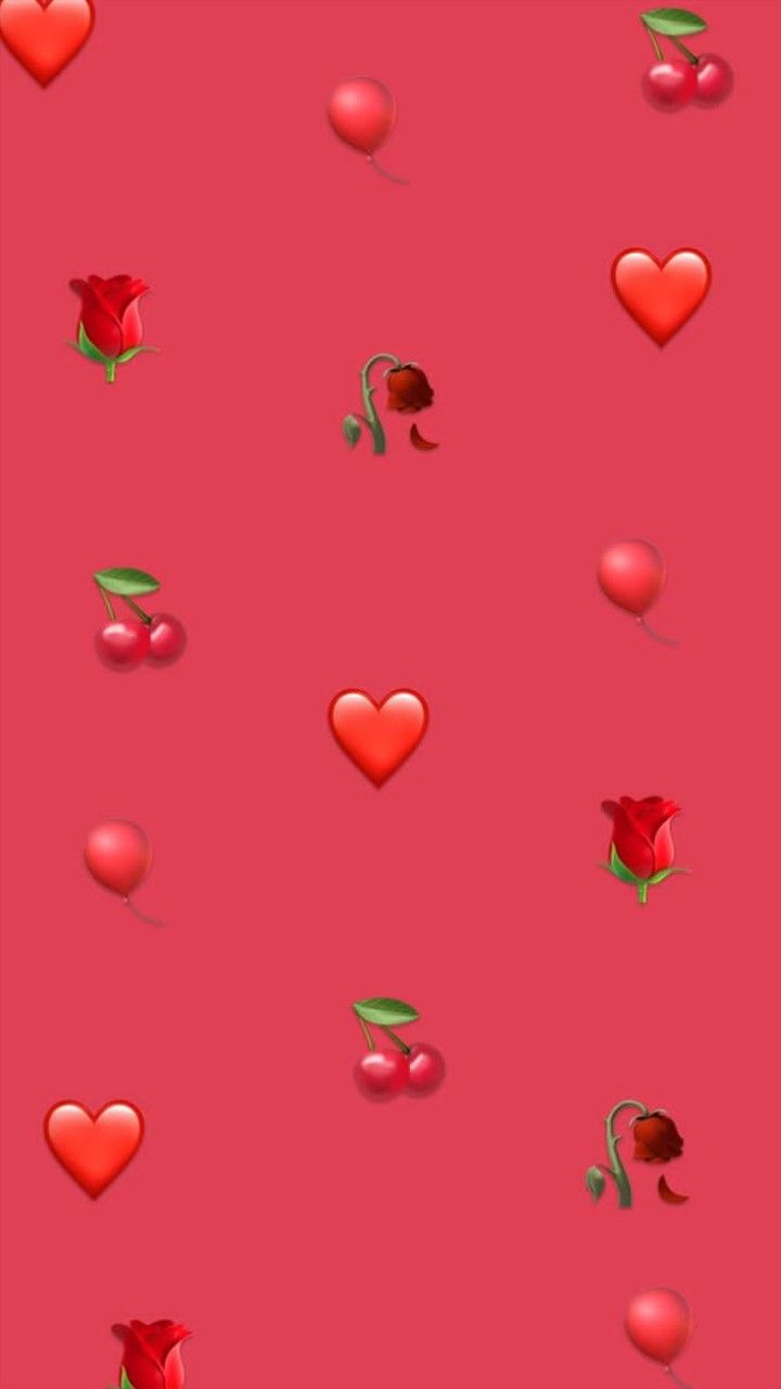 Red Emoji Wallpapers Wallpaper Cave