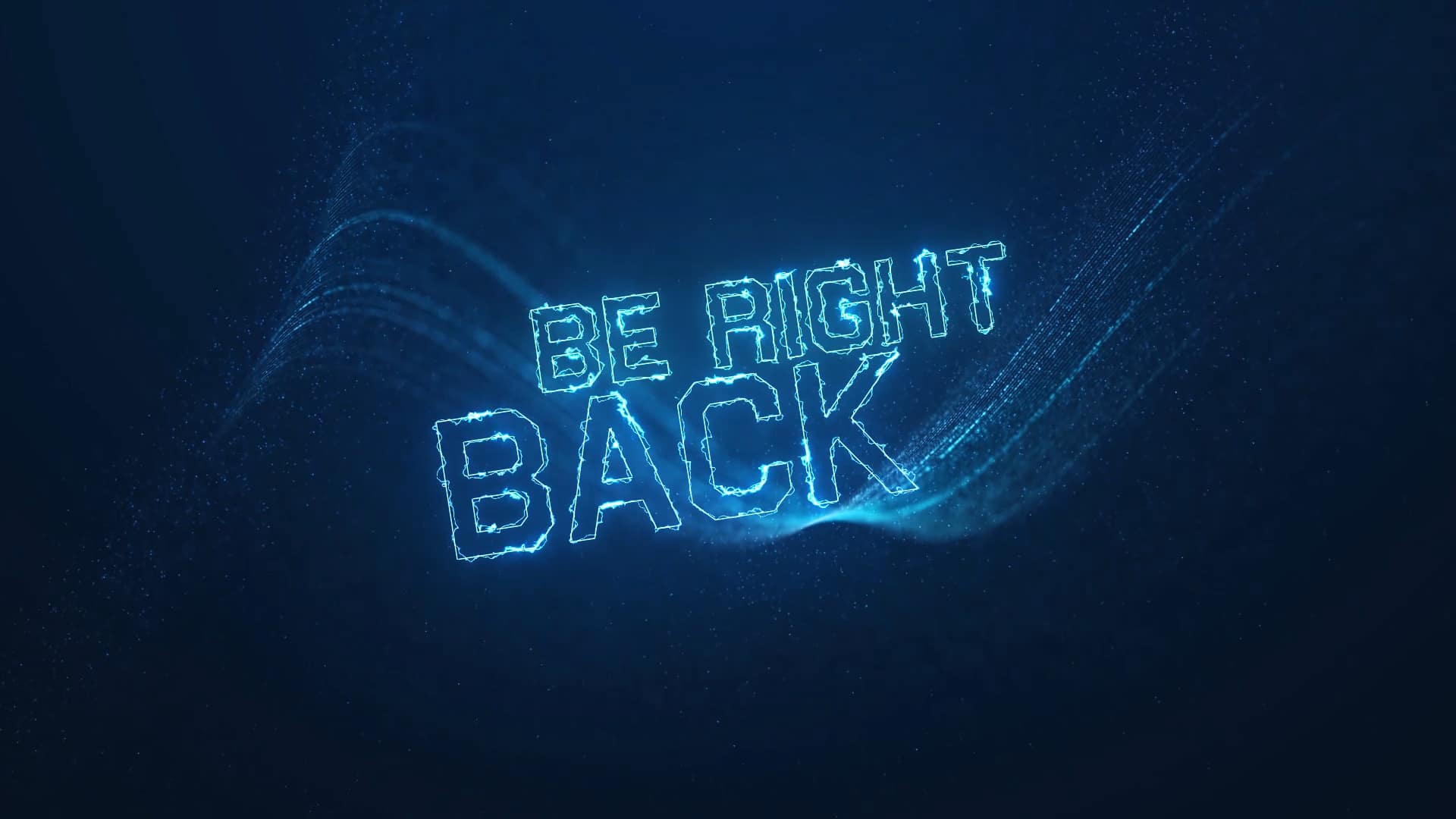 Be Right Back Zoom Background