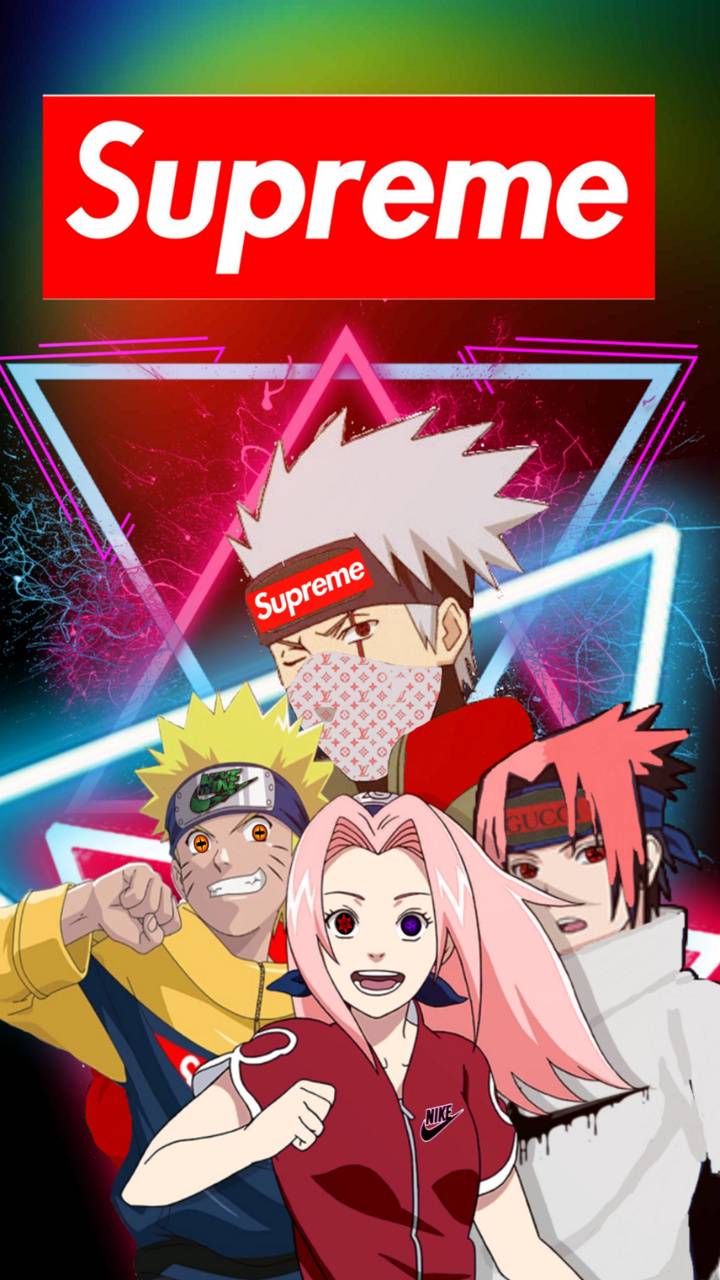 Naruto X Supreme Wallpapers Wallpaper Cave