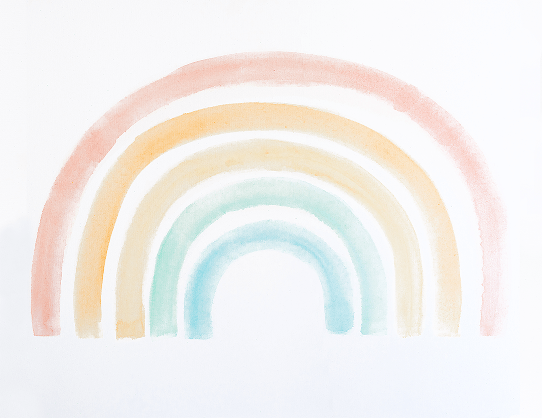 Boho Rainbow Background Wallpaper