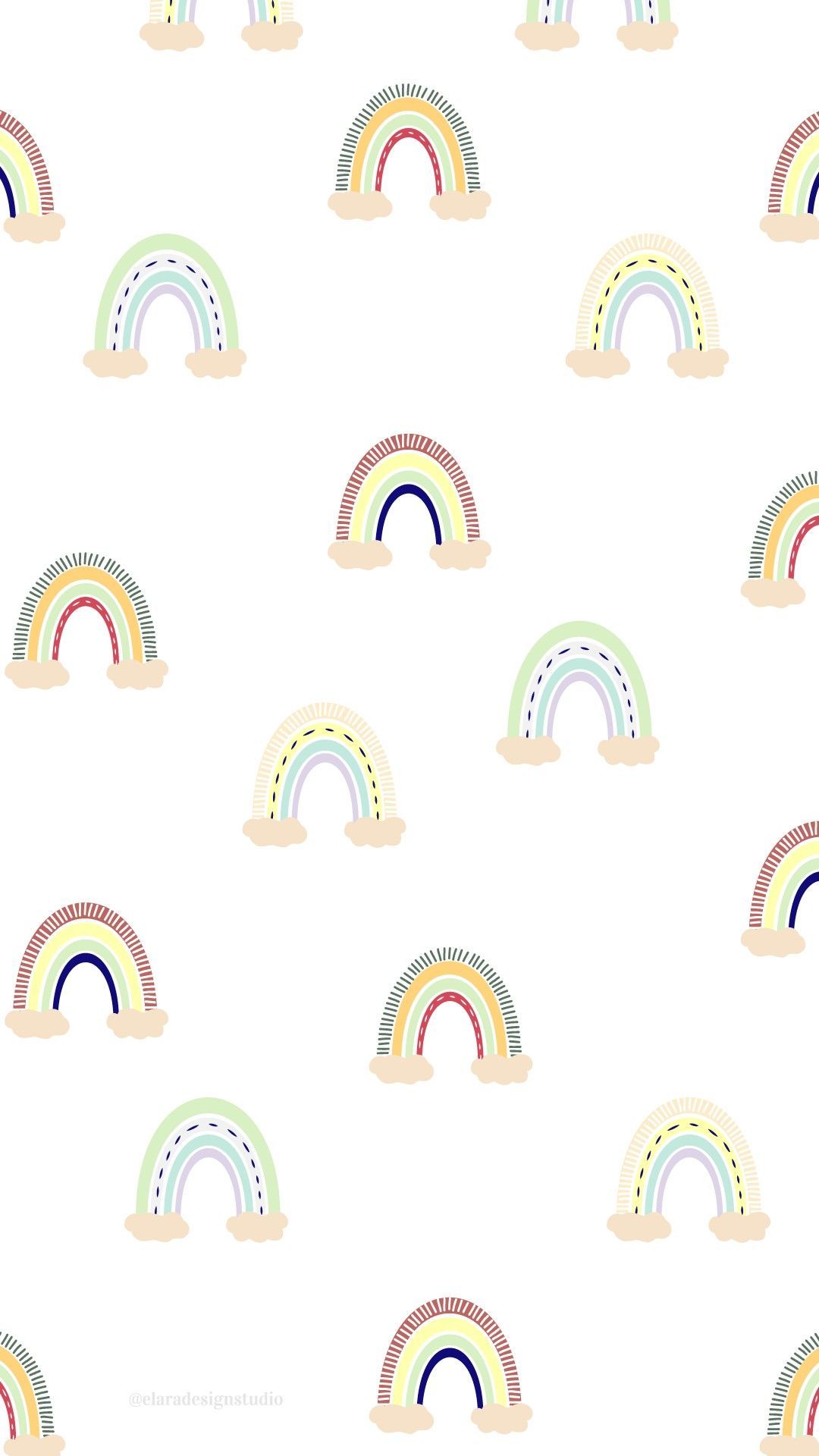 Boho Rainbow Wallpapers Wallpaper Cave
