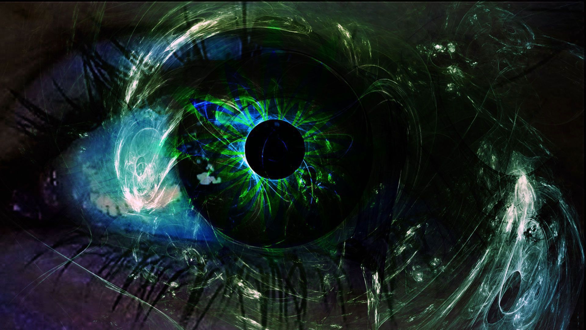 Neon Eye Wallpapers Wallpaper Cave