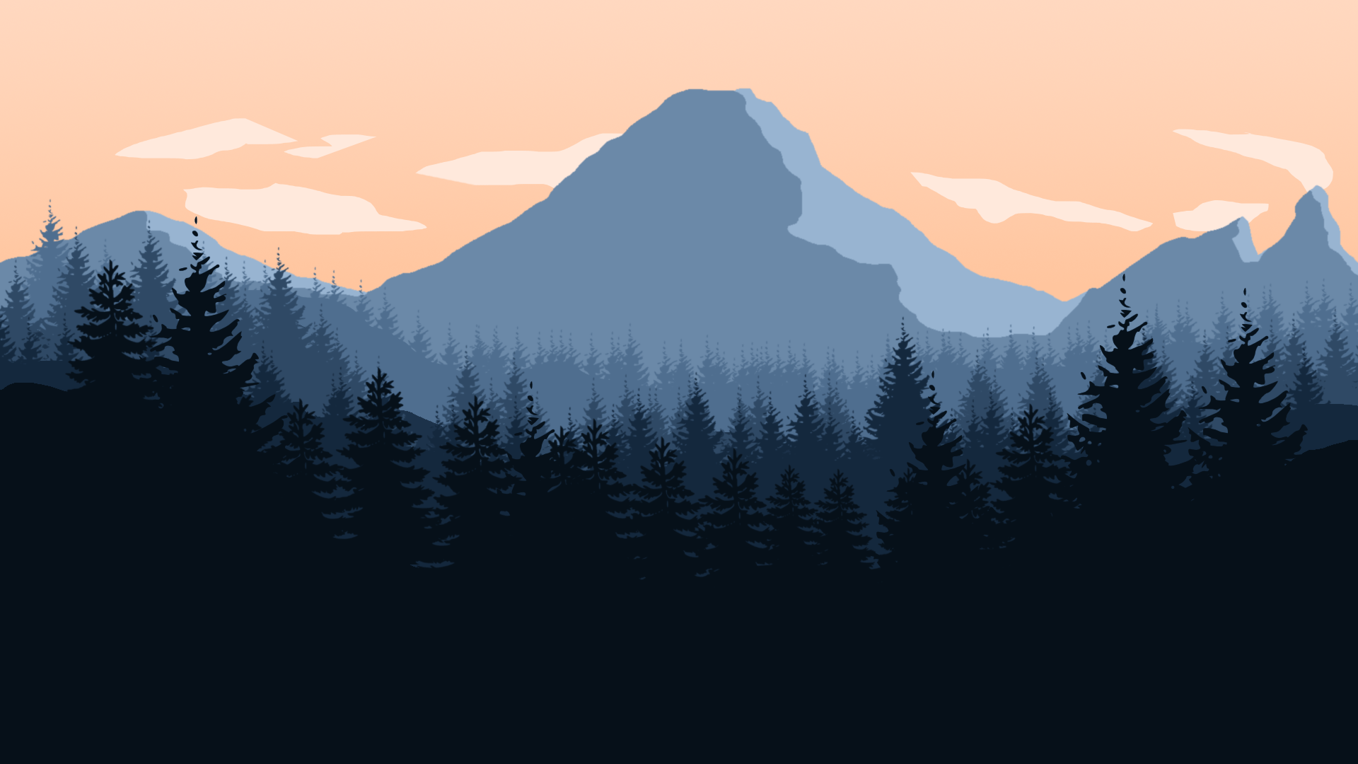 Firewatch Blue Wallpapers Wallpaper Cave