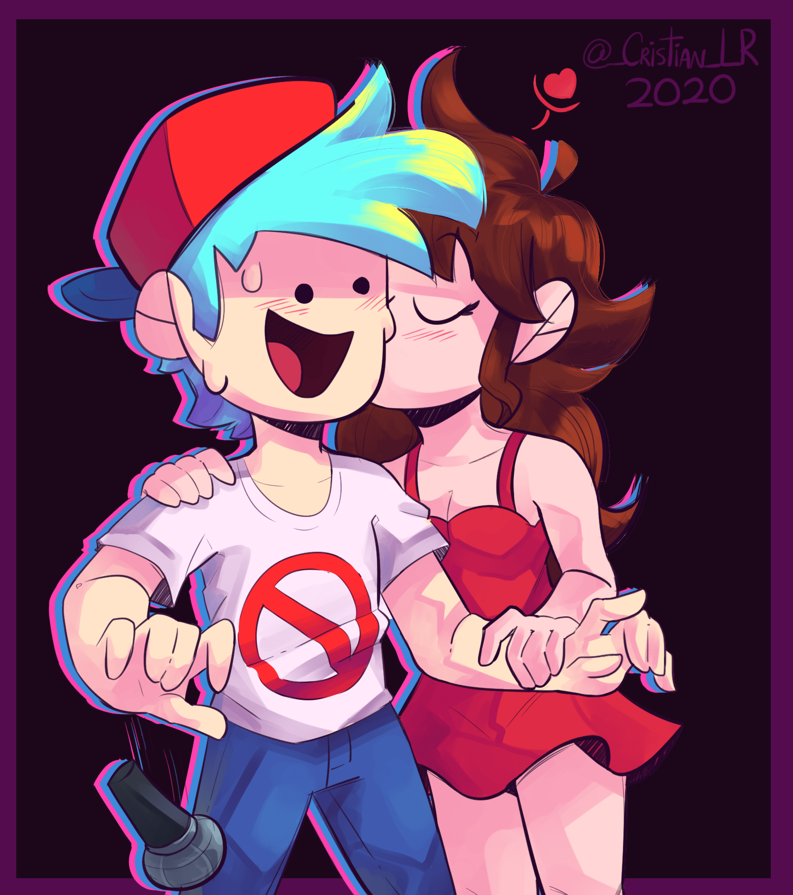 FNF Boyfriend Wallpapers Wallpaper Cave