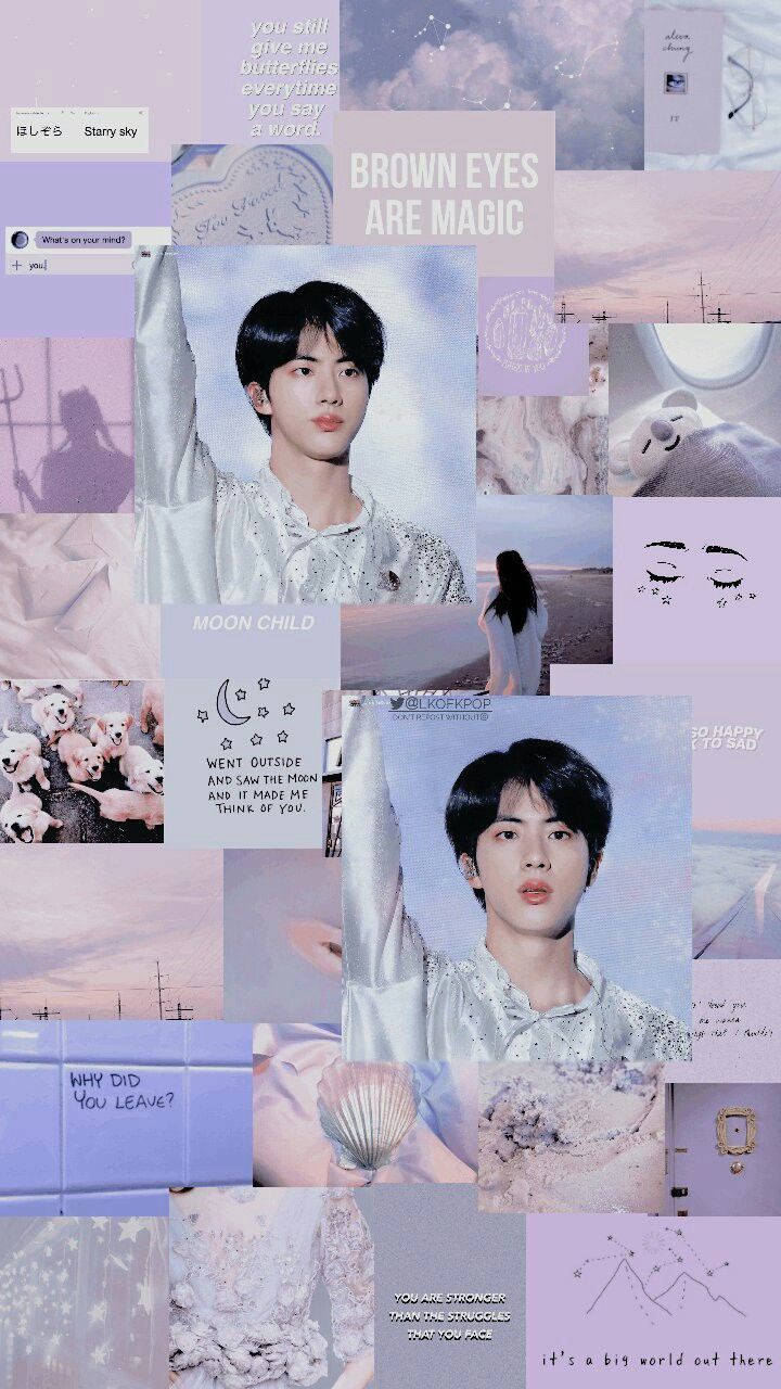 83 Jin Cute Aesthetic Wallpaper Images & Pictures My