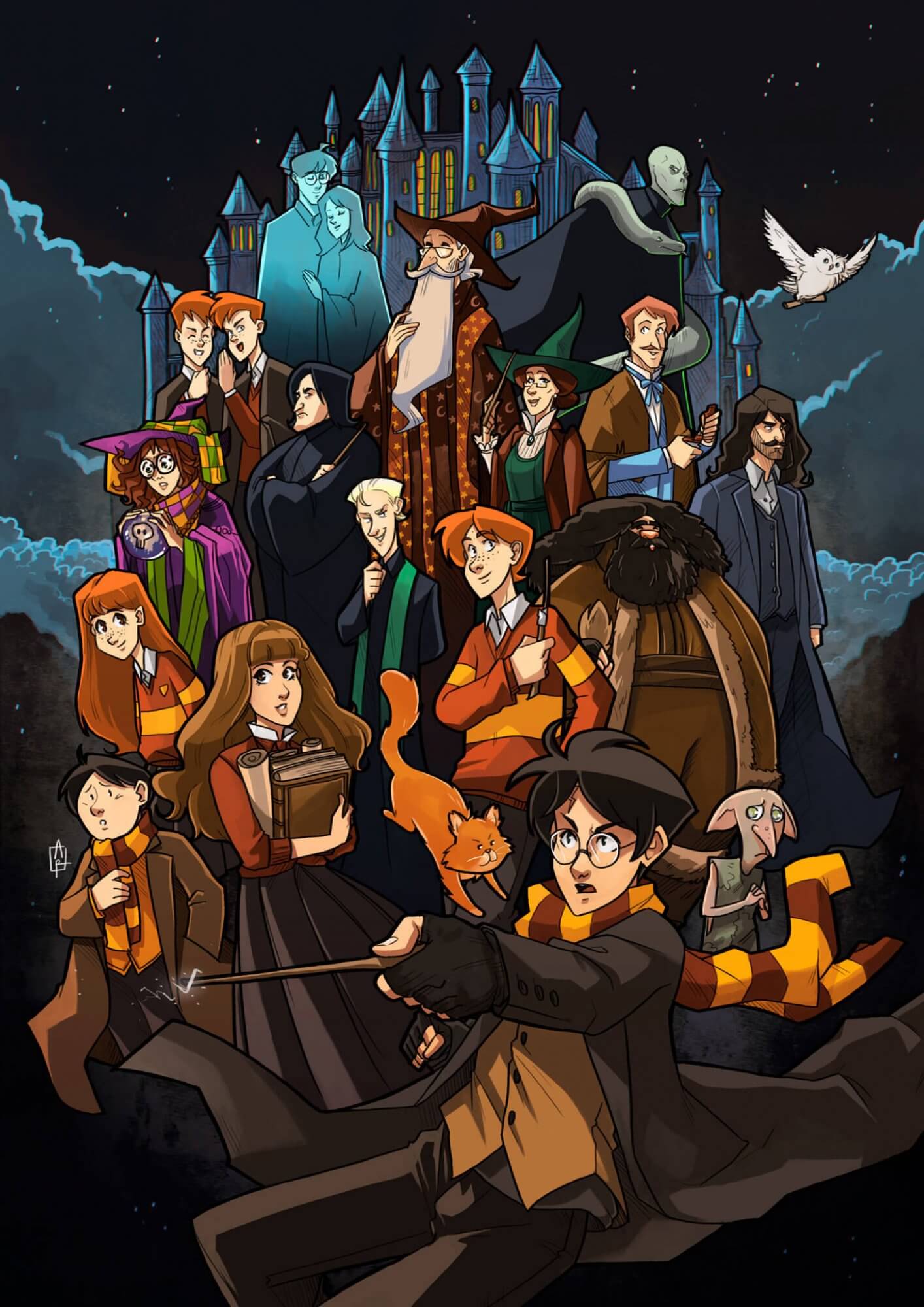 Harry Potter Halloween Wallpapers Wallpaper Cave