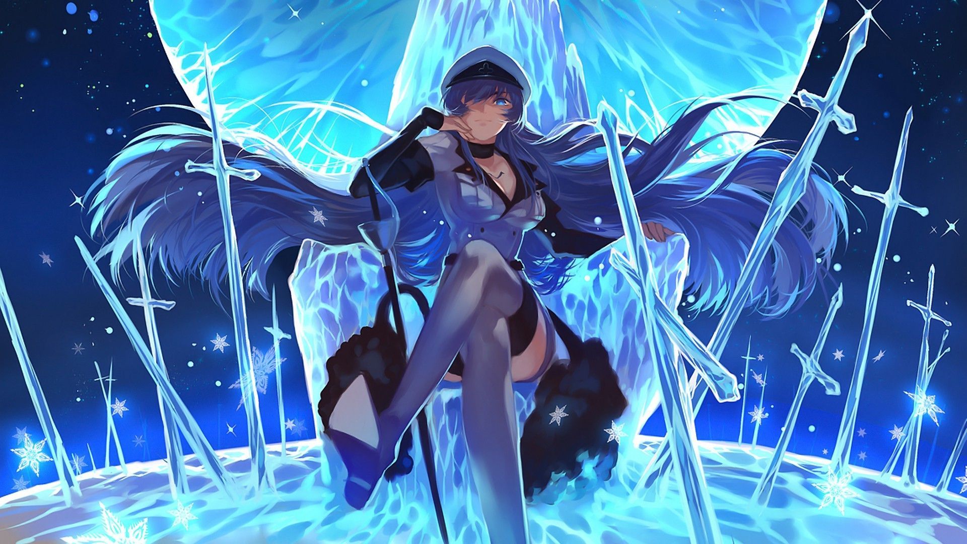Akame Ga Kill Esdeath Wallpapers Wallpaper Cave