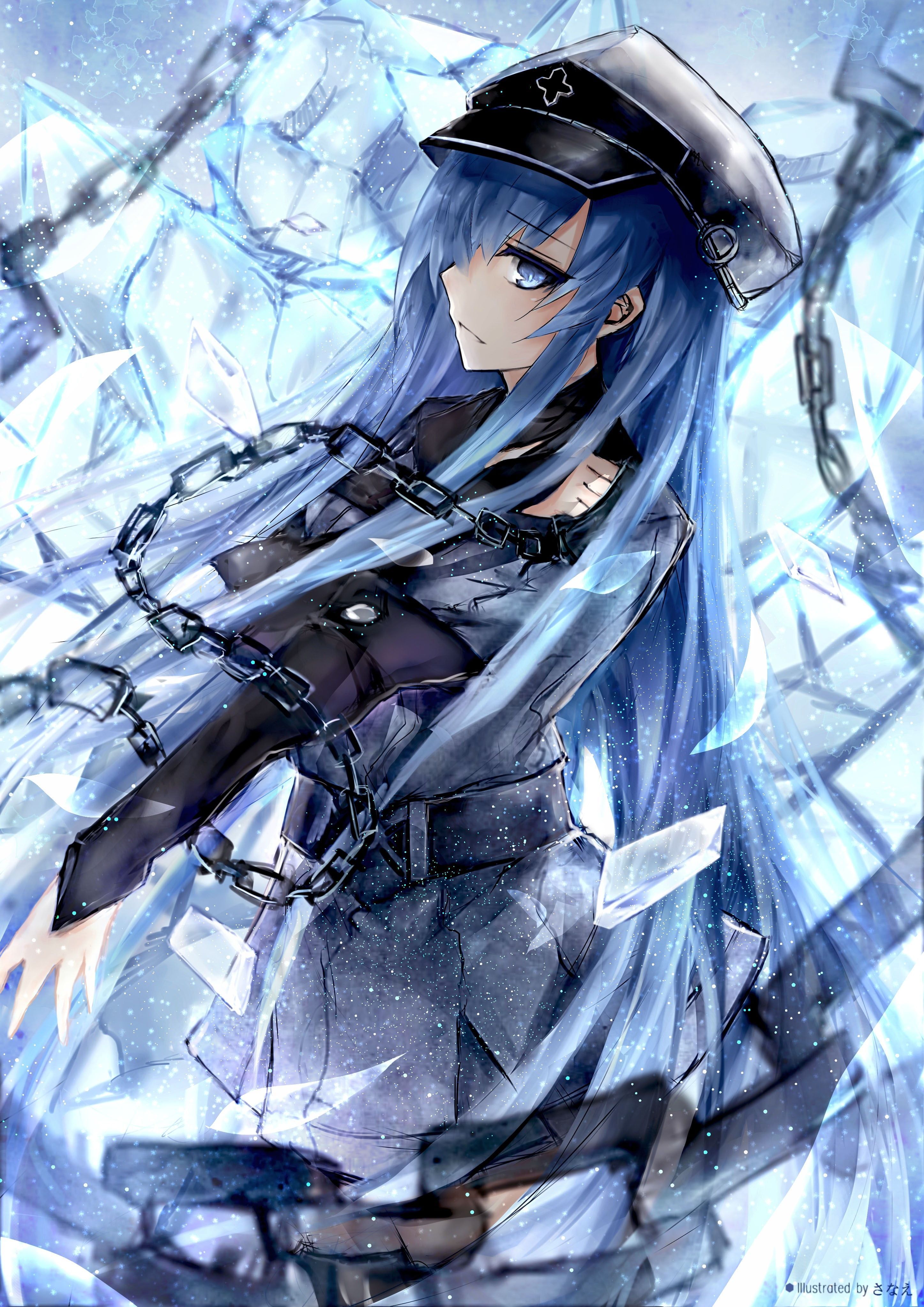 Akame Ga Kill Esdeath Wallpapers Wallpaper Cave