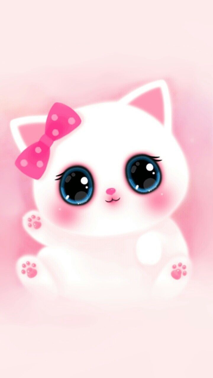 Pink Kitten Wallpapers Wallpaper Cave