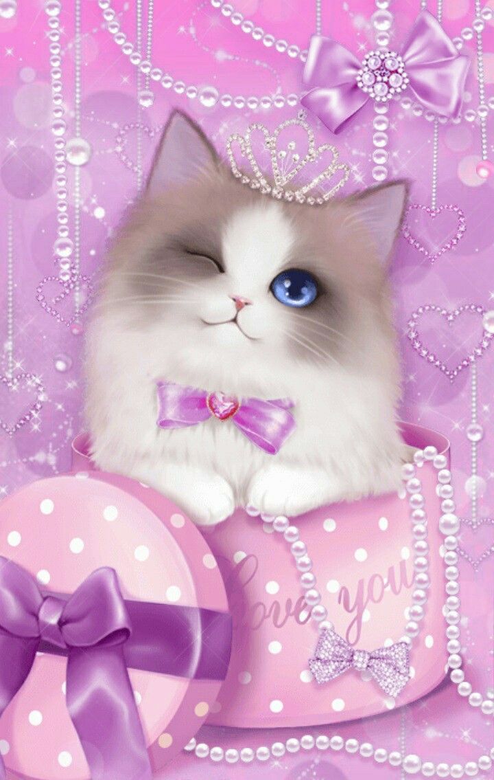 Cute Pink Kittens Wallpapers Wallpaper Cave