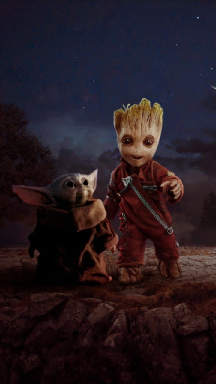 Baby Groot Basketball Wallpapers Wallpaper Cave