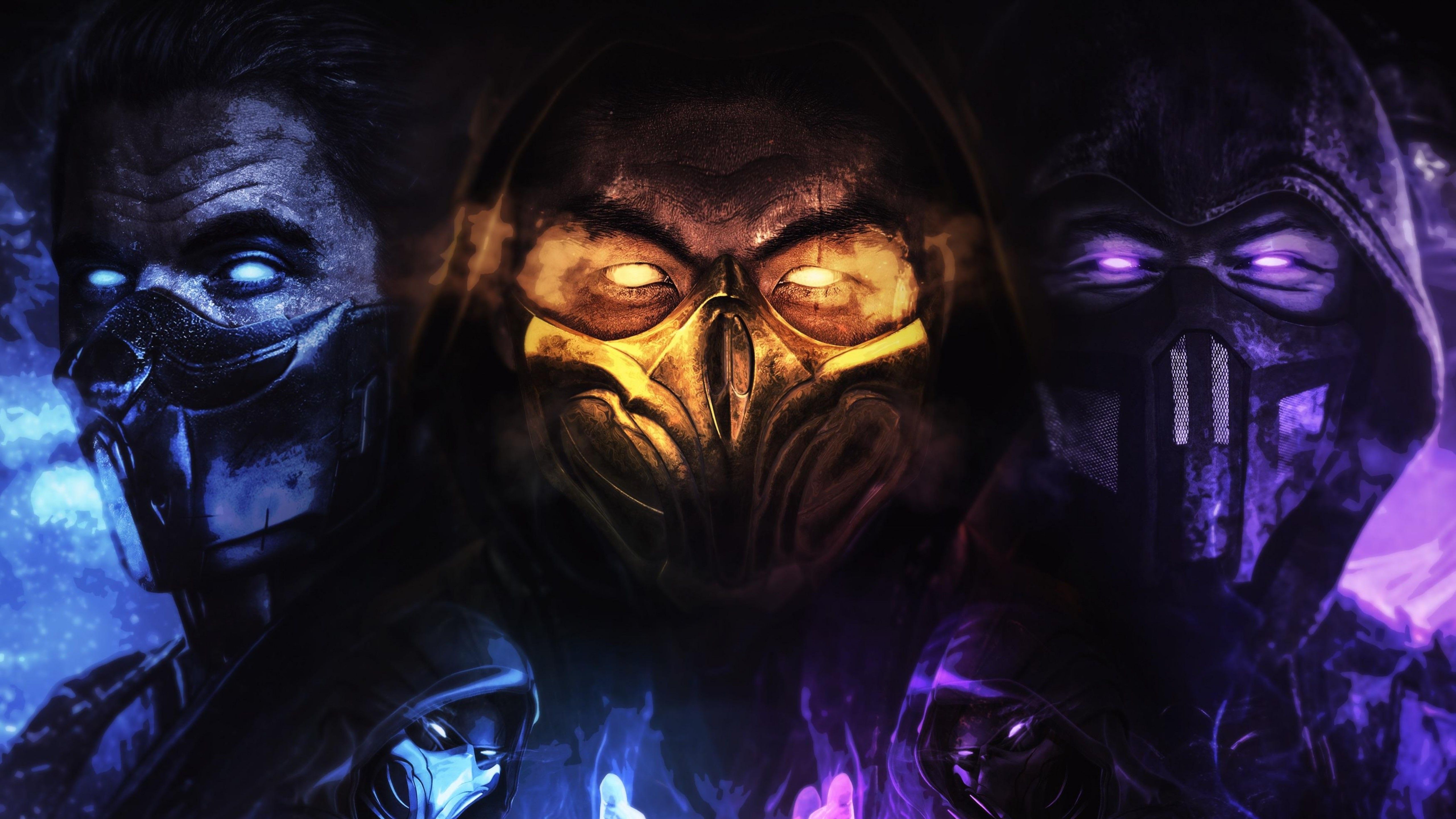 Scorpion Mortal Kombat 2021 Wallpapers Wallpaper Cave