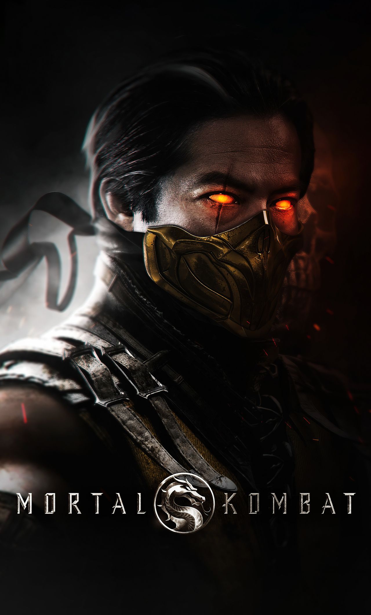 Mortal Kombat Movie 2021 Scorpion Wallpapers Wallpaper Cave