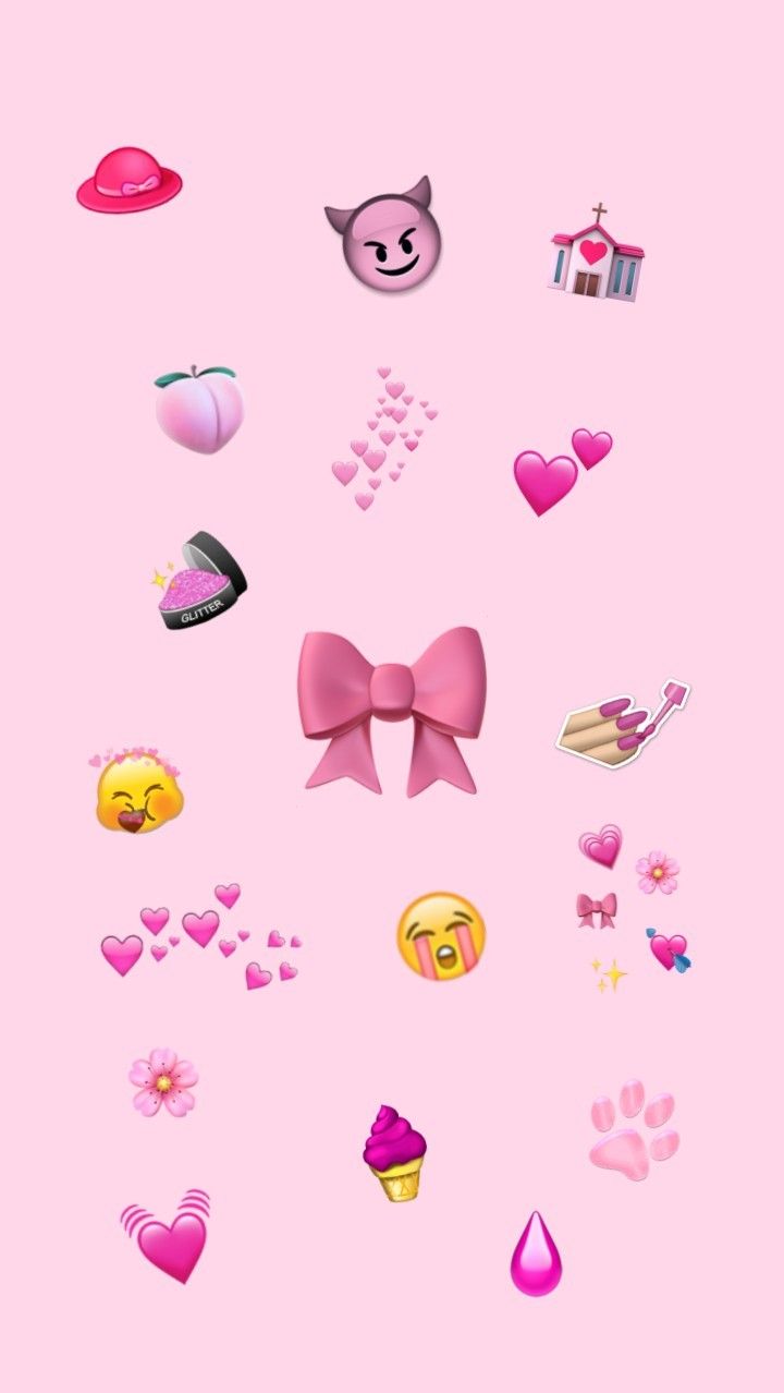 Pink Emoji Wallpapers Wallpaper Cave