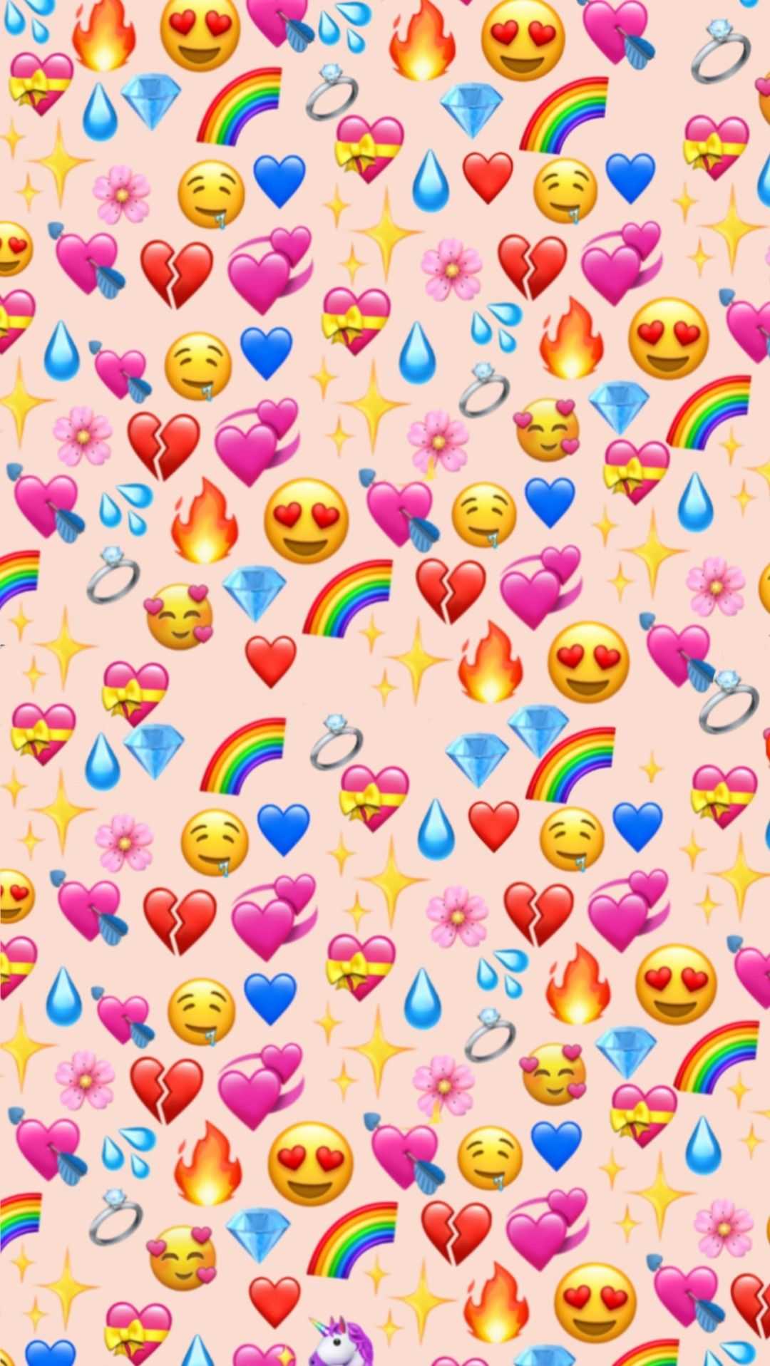 Pink Emoji Wallpapers Wallpaper Cave
