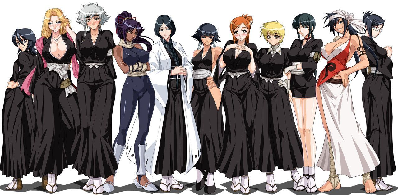 Bleach Girls Wallpapers Wallpaper Cave