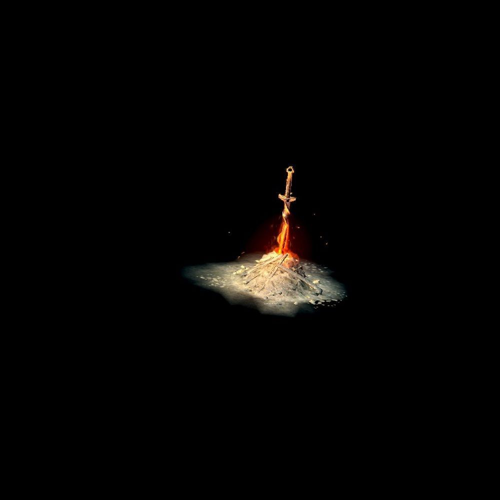 Dark Souls Bonfire Wallpapers Wallpaper Cave