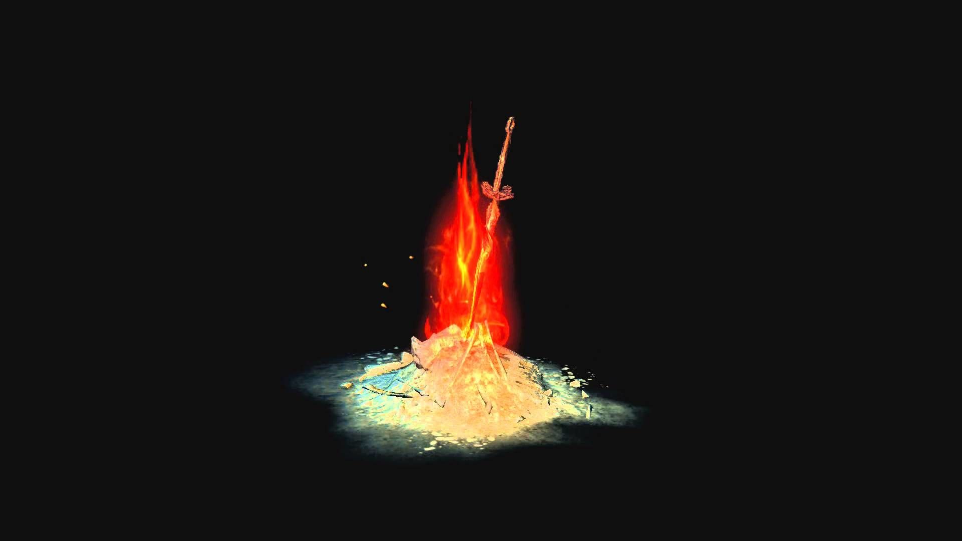 Dark Souls Bonfire Wallpapers Wallpaper Cave