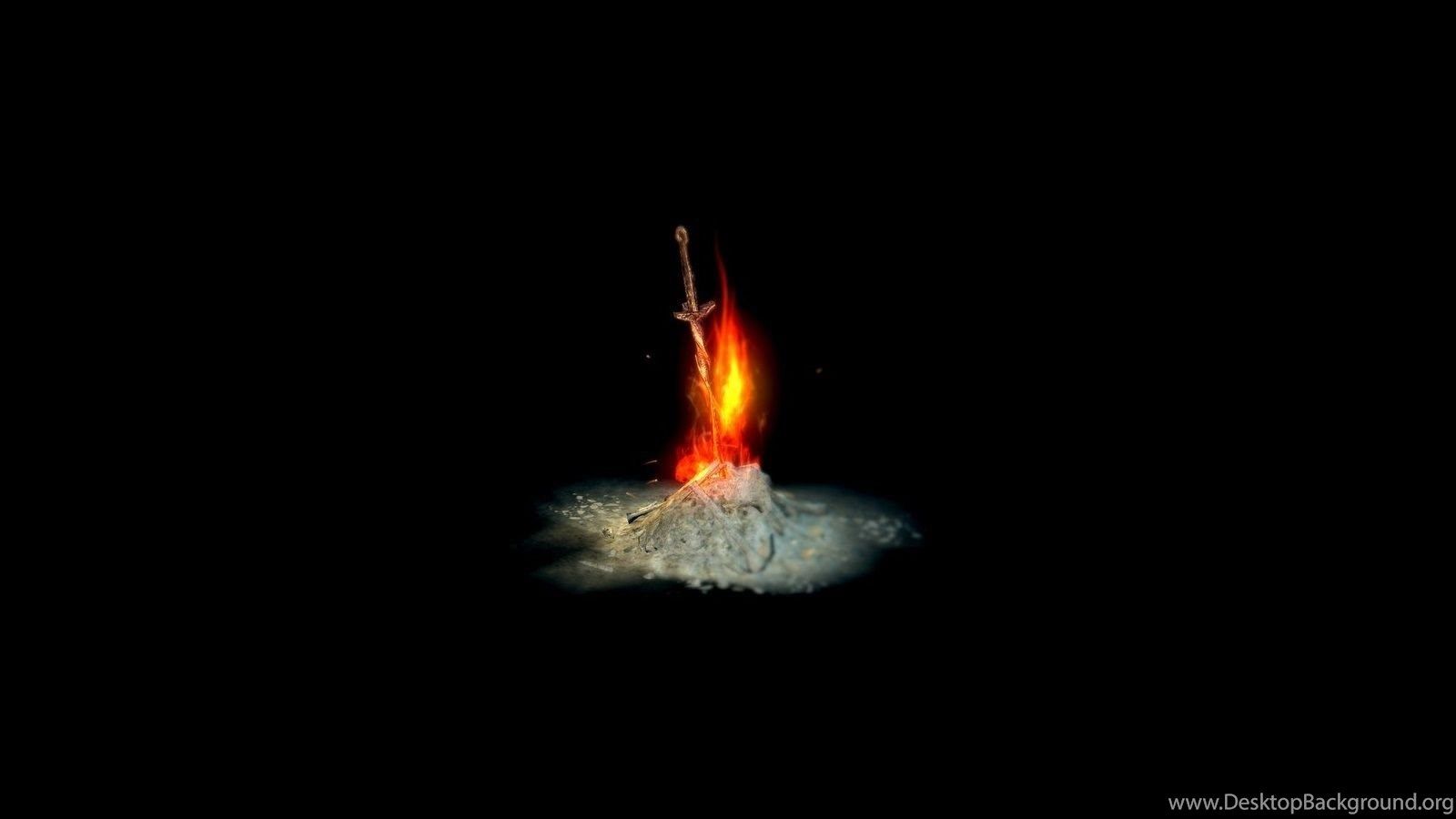 Dark Souls Bonfire Wallpapers Wallpaper Cave