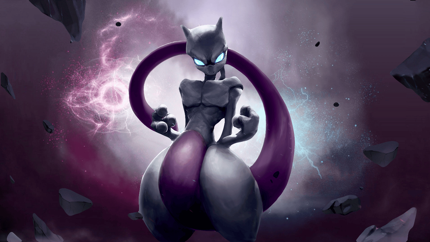 Cool Mewtwo Wallpapers Wallpaper Cave