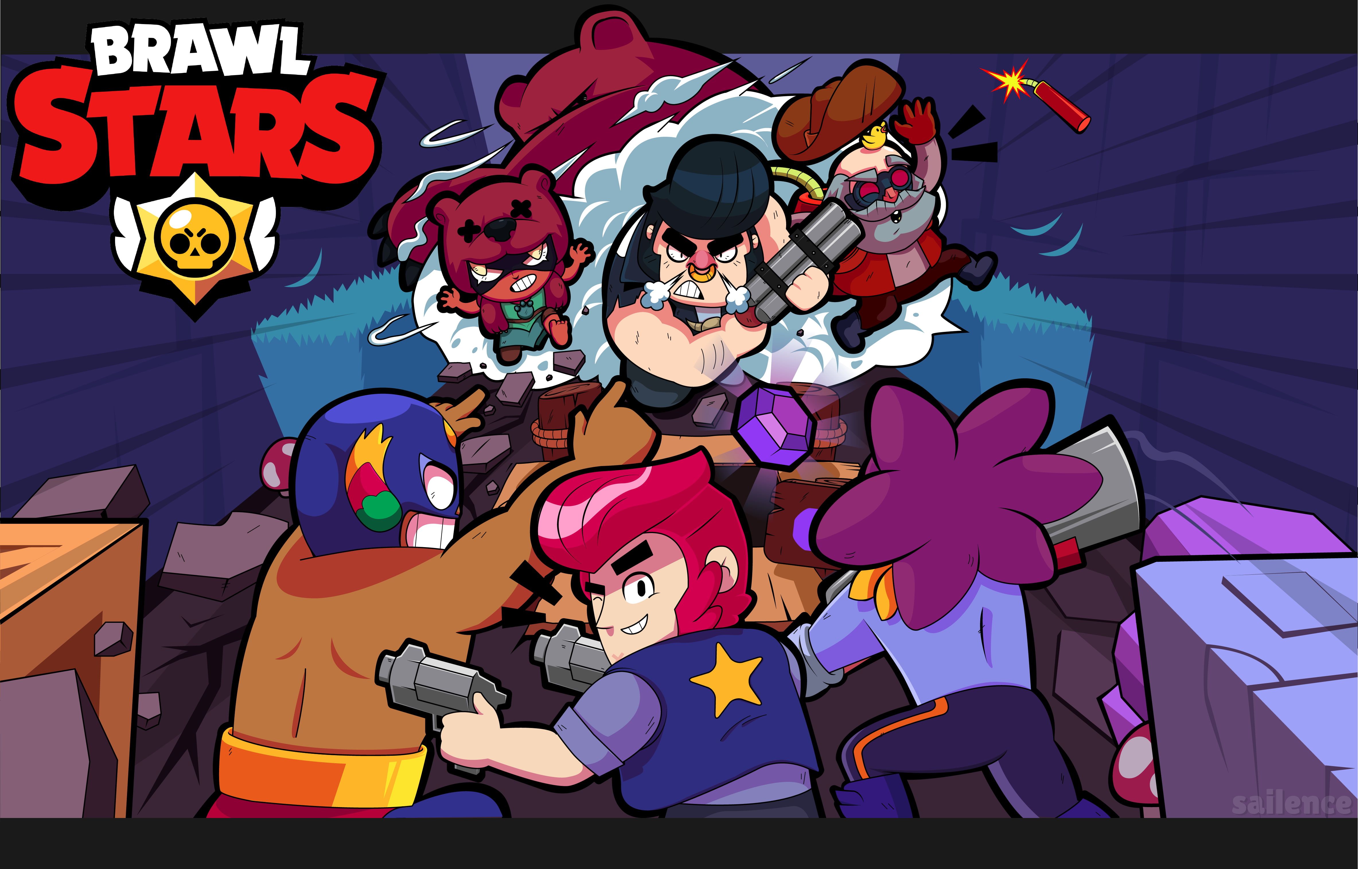 Brawl Stars Desktop 4k Wallpapers Wallpaper Cave