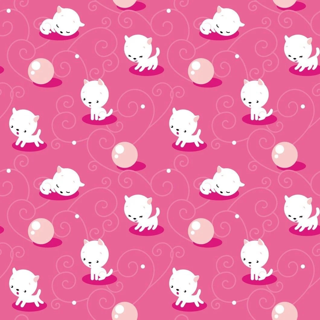 Pink Kitten Wallpapers Wallpaper Cave