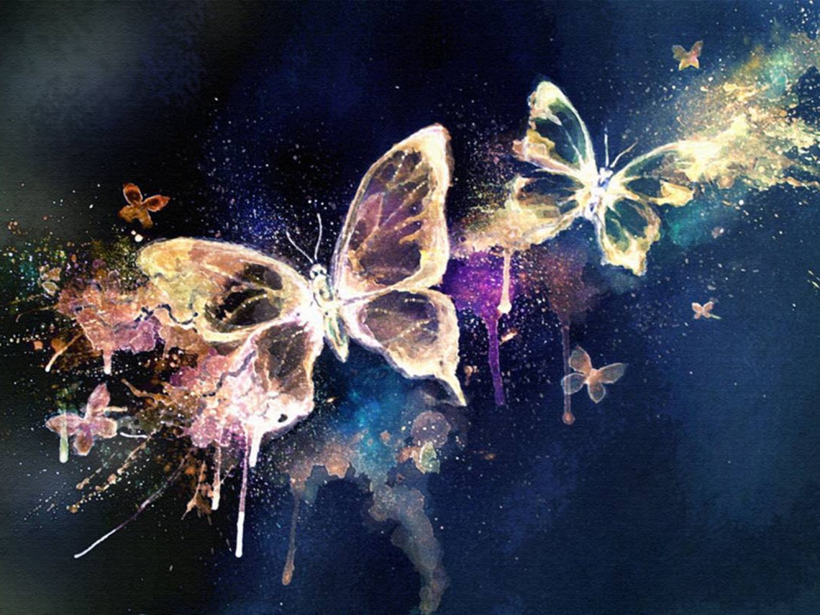 Watercolor Butterfly Wallpapers Wallpaper Cave
