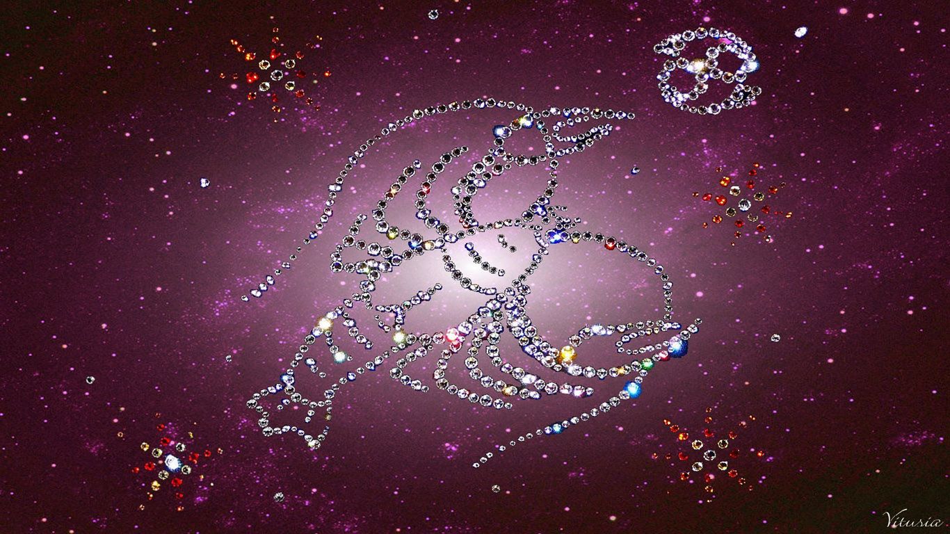 Purple Cancer Zodiac Wallpapers Wallpaper Cave