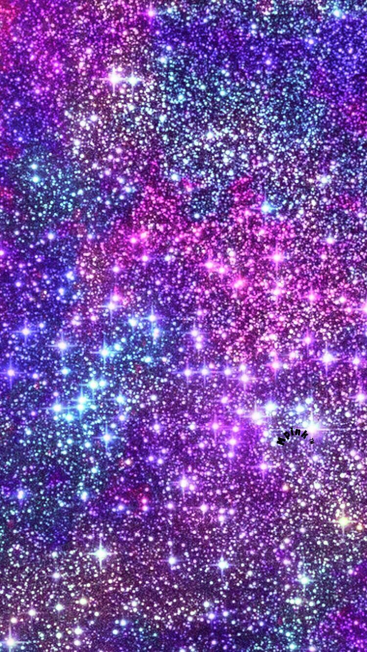 Space Glitter Wallpapers Wallpaper Cave