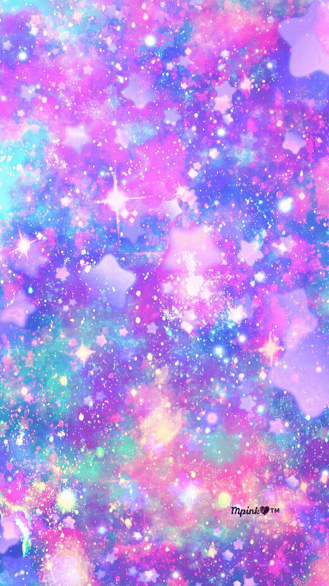 Space Glitter Wallpapers Wallpaper Cave