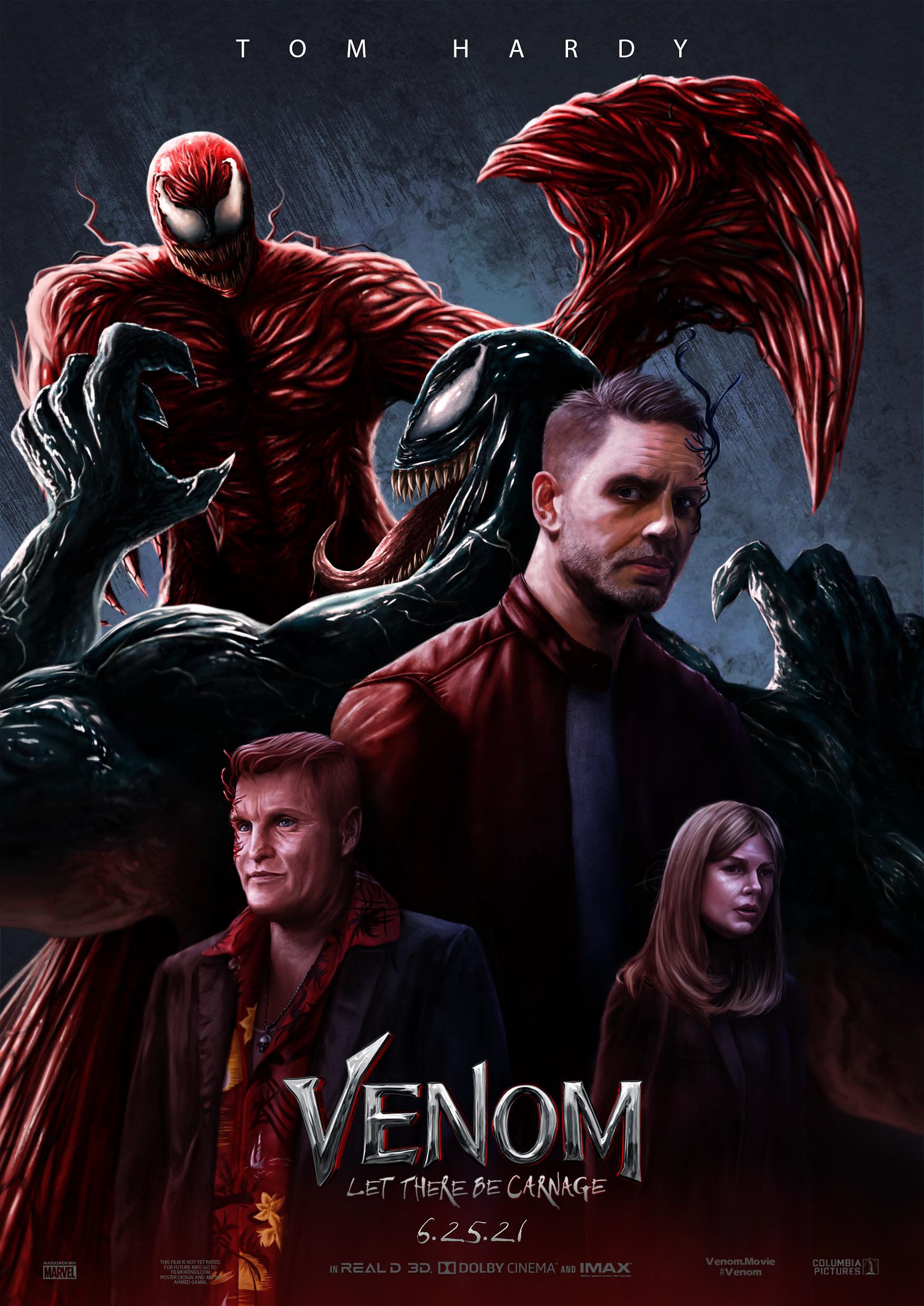 Venom 2 Carnage Poster Spider Man Meets Grisly Fate In