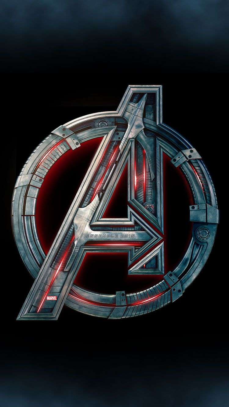 Avengers Logo 4K Vertical Wallpapers Wallpaper Cave