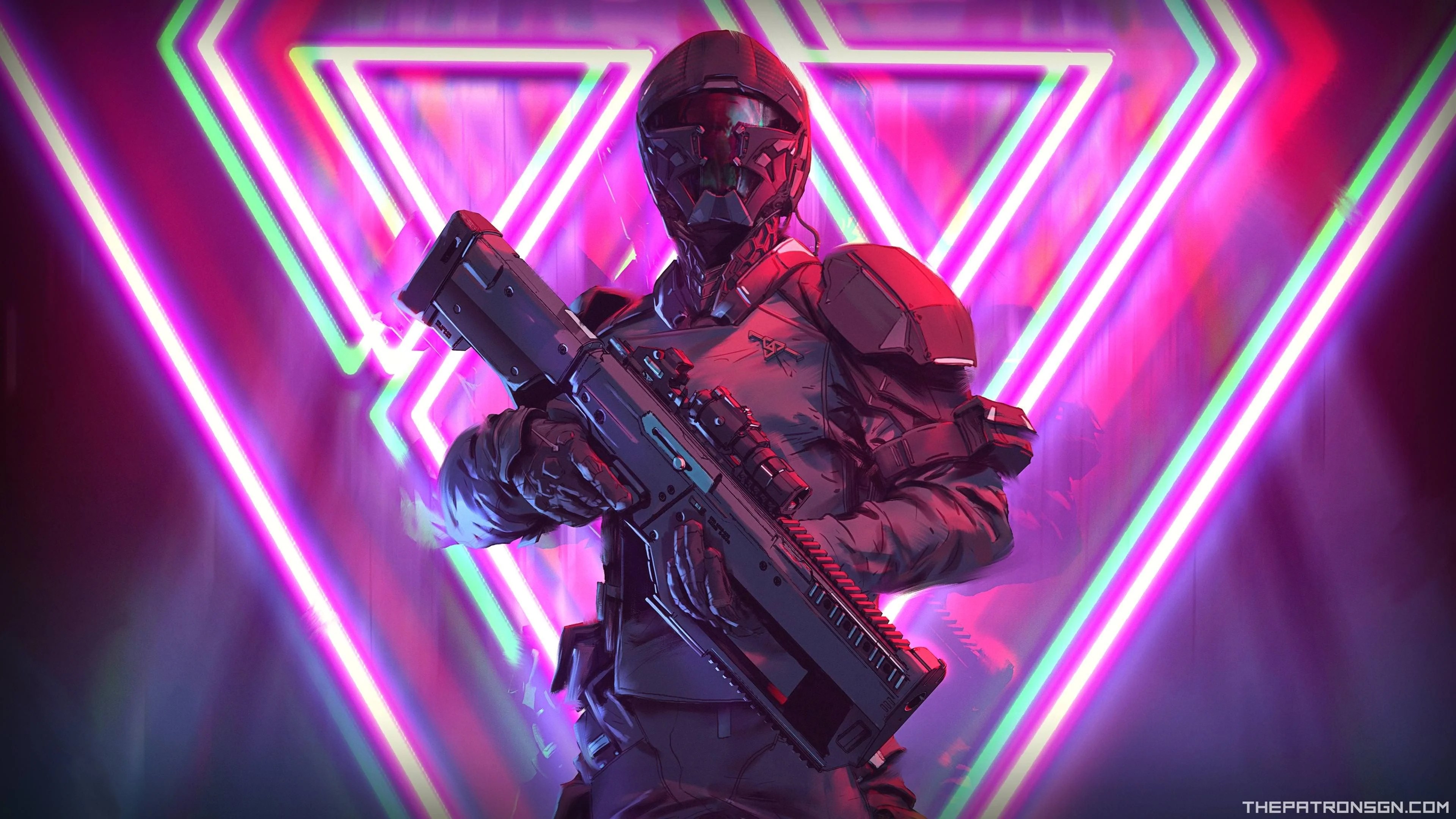 Neon Gaming 4k Wallpapers Wallpaper Cave